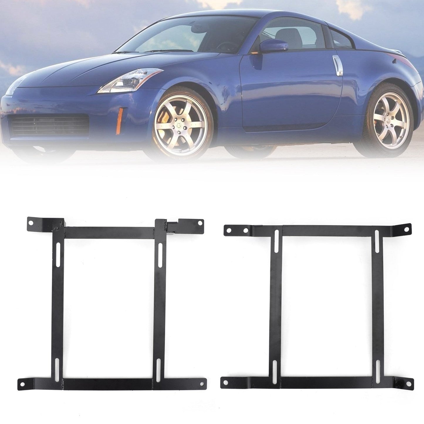 2003-2009 Nissan 350Z Z33 Fairlady Low Mount Racing/Sedile avvolgente Staffa in acciaio a trazione