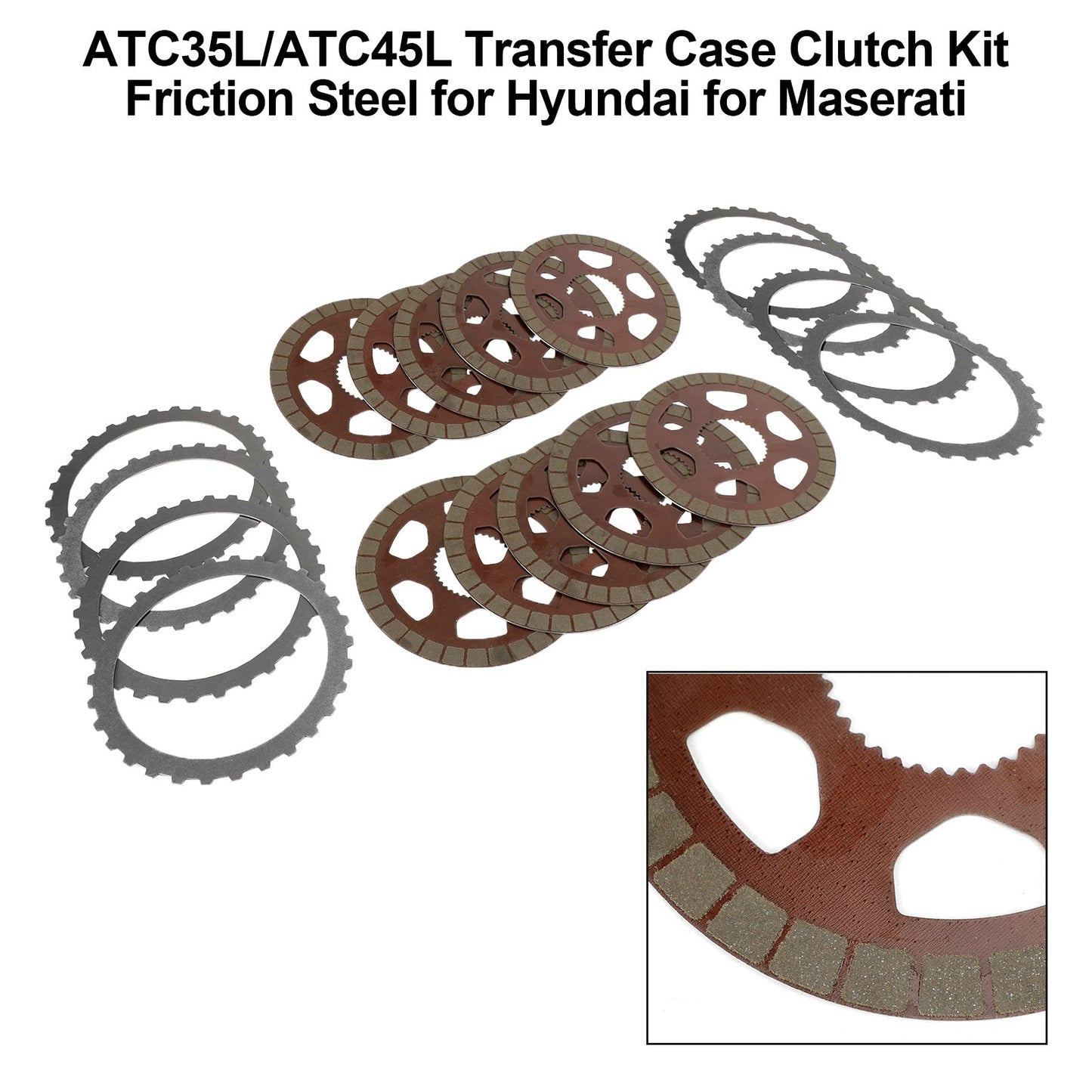 2011-2015 BMW x1 ATC35L Kit frizione frizione acciaio attrito