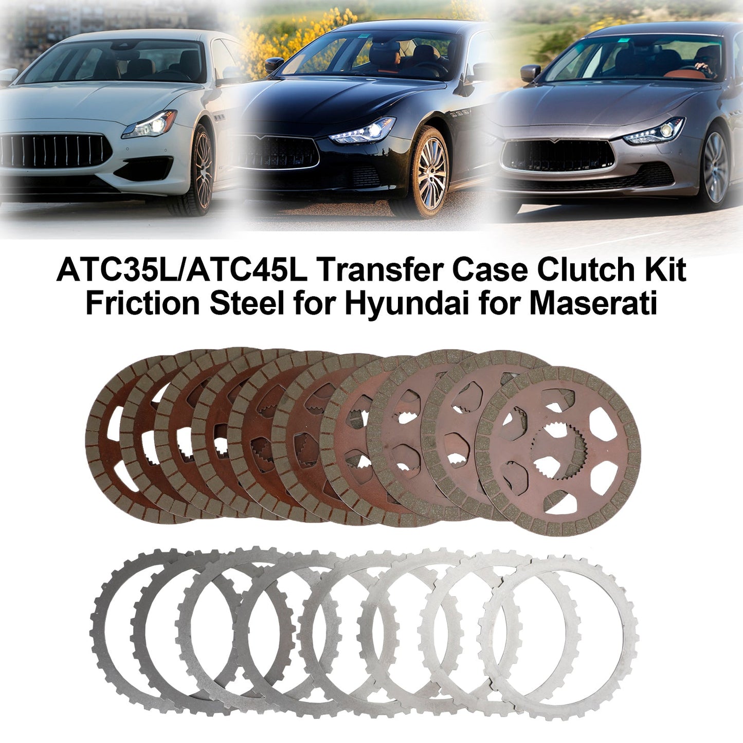 2011-2015 BMW x1 ATC35L Kit frizione frizione acciaio attrito