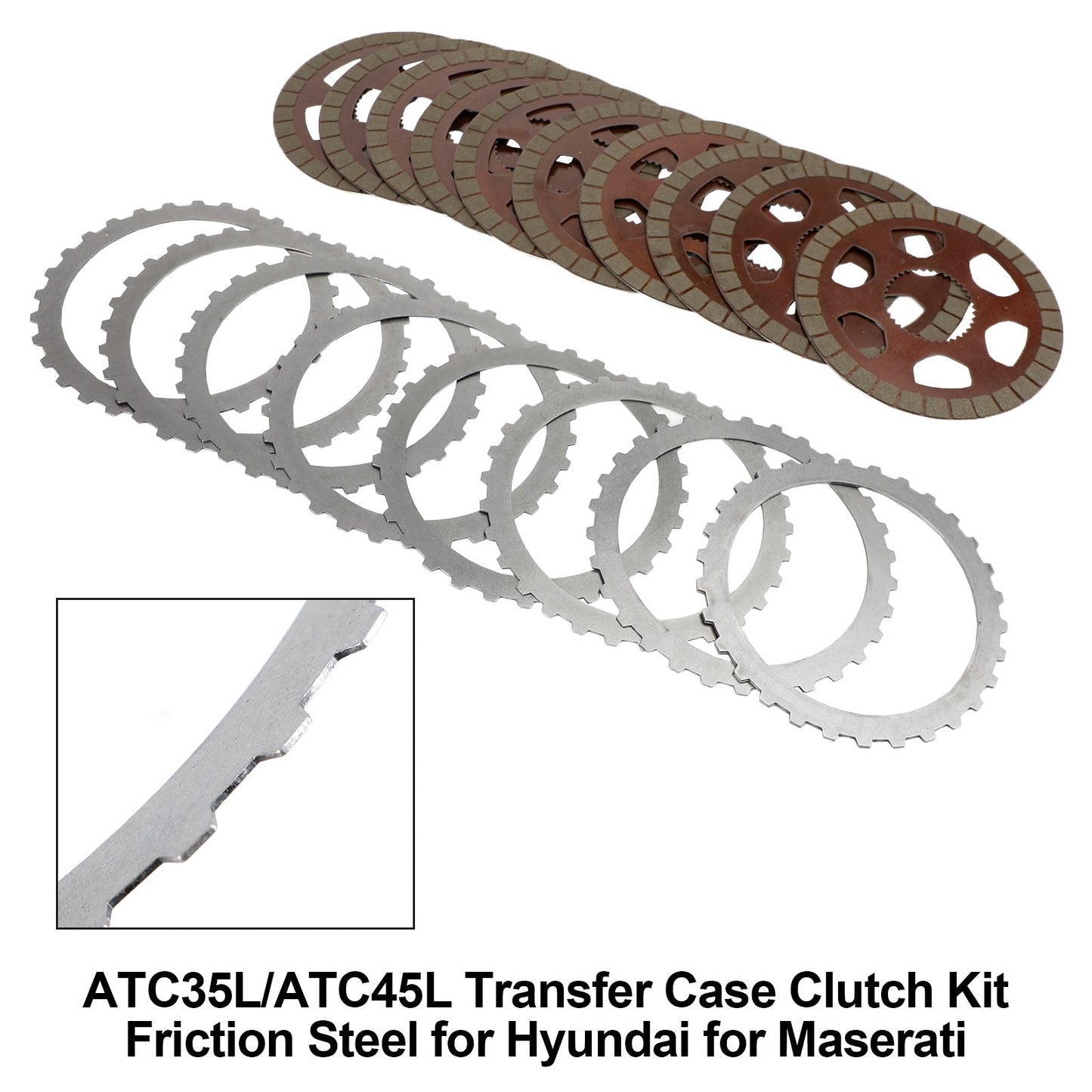 2011-2015 BMW x1 ATC35L Kit frizione frizione acciaio attrito
