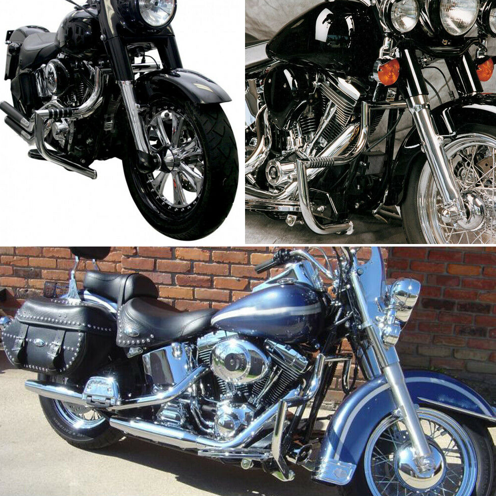 2001-2016 FLSTCI Heritage Softail Classic FLSTFI Fat Boy Protezione motore per motocicletta Crash Bar