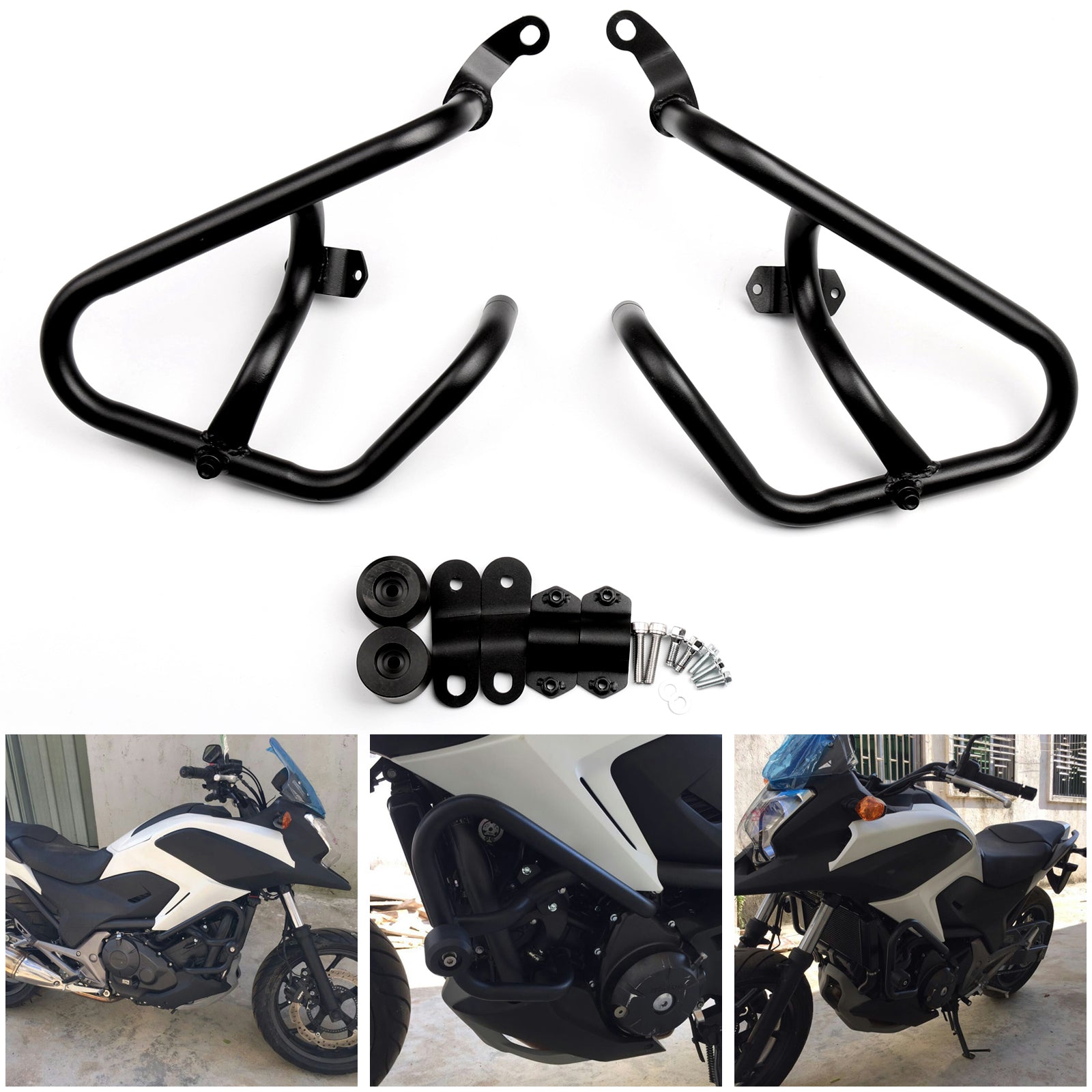 Engine Guard Crash Bar Protection For Honda NC750X NC750S NC700X NC700S 12-2016