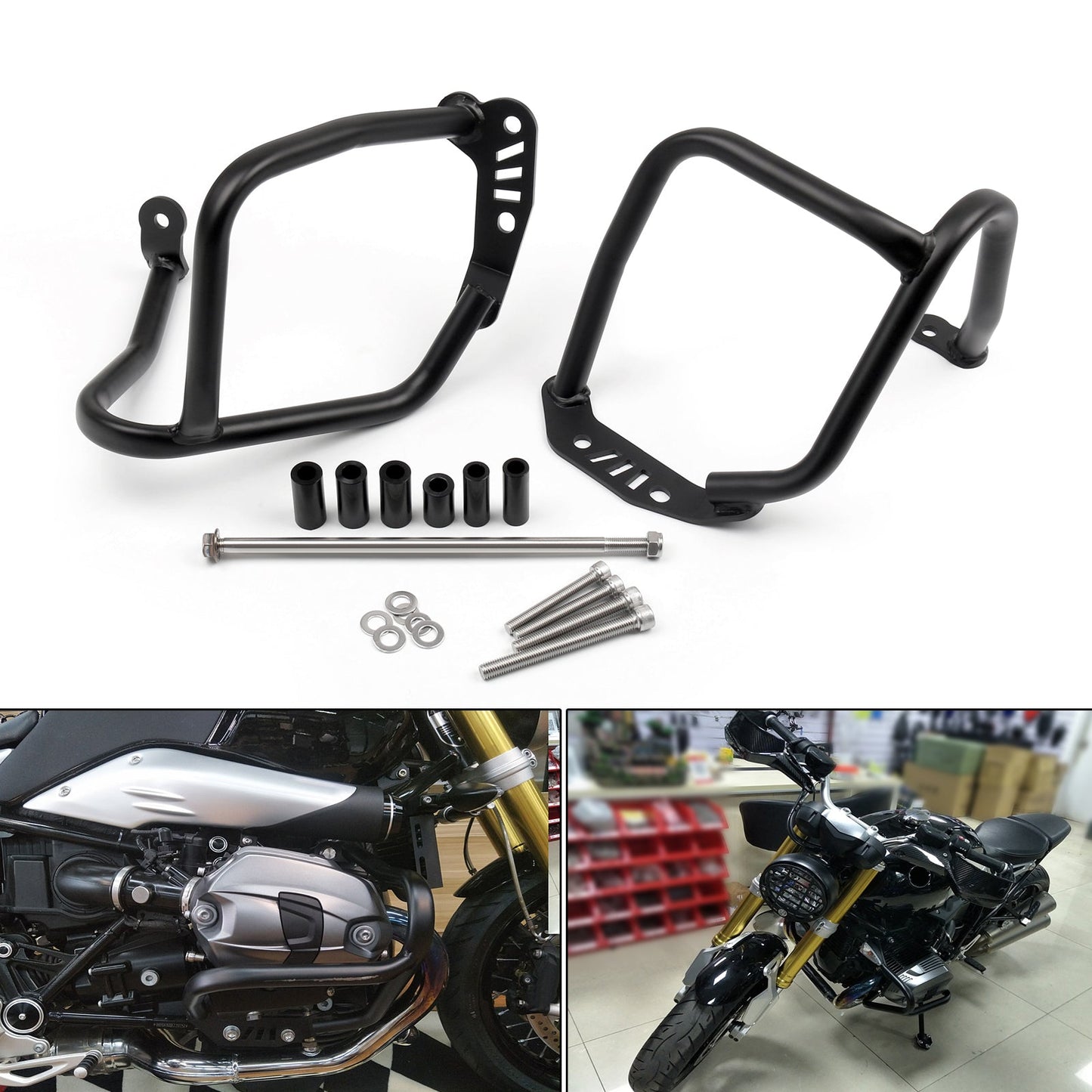 Motorcycle Upper Crash Bars Protection Frame For BMW R1200R NINE T 2014-2016