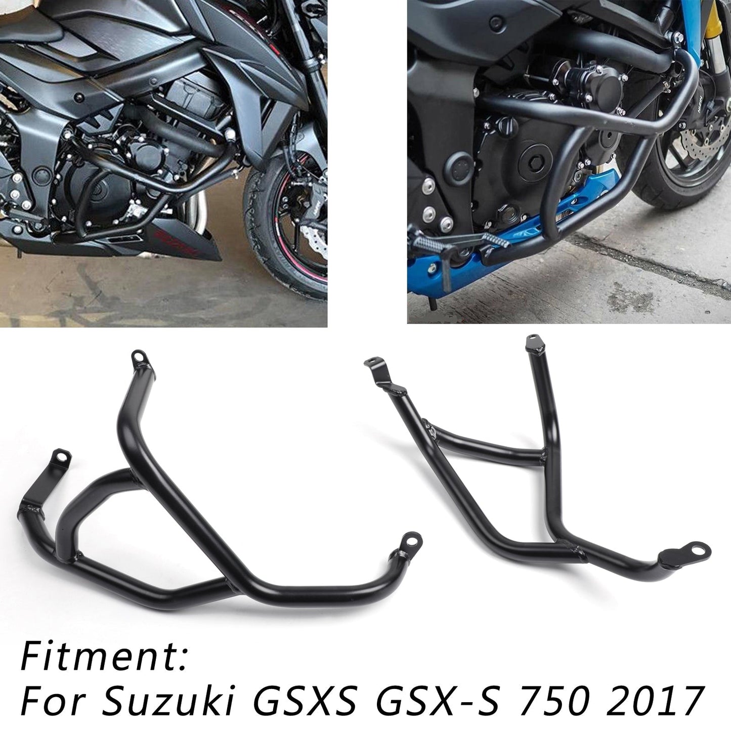 Paramotore Paramotore Protezioni Telaio per Suzuki GSXS750 / GSX-S 750 2017-2020 Generico