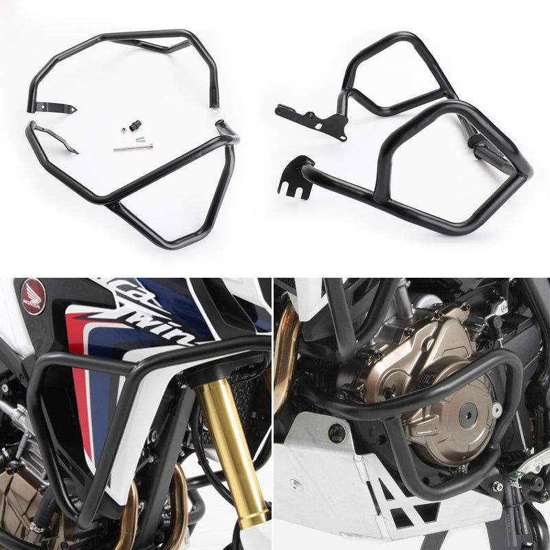 Upper / Lower Crash Bars Engine Guard For Honda CRF1000L Africa Twin 2016-2019