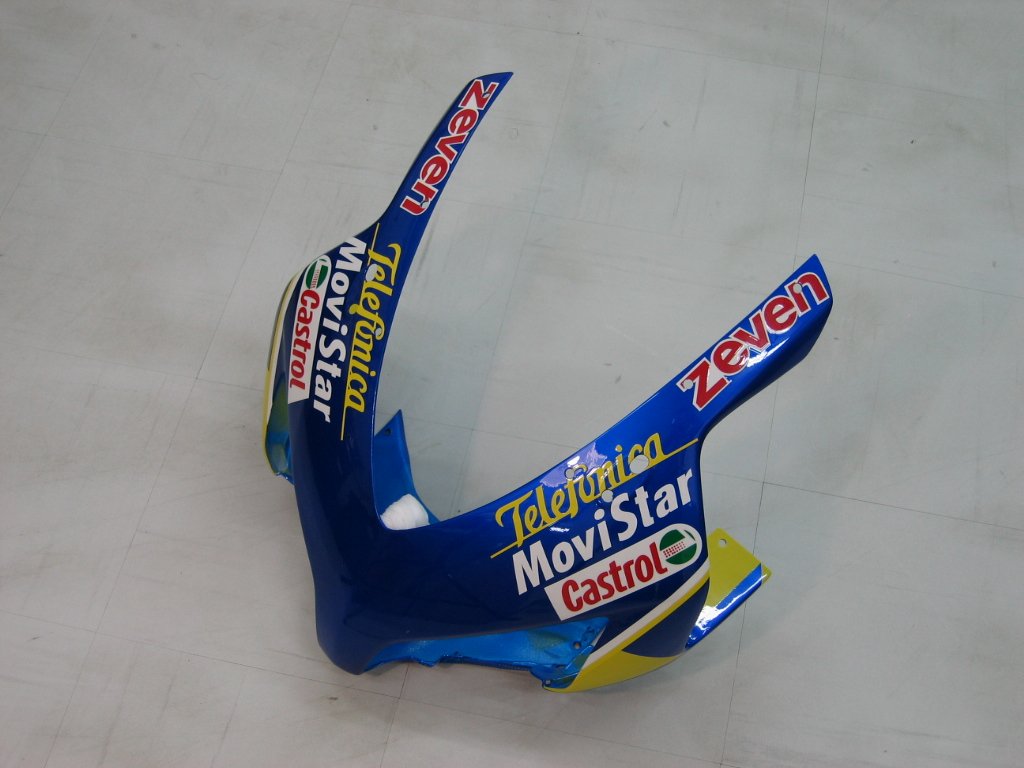 Amotopart rivestimento Honda CBR1000RR 2004-2005 MOVISTAR RACING Blue Checker Design Kit