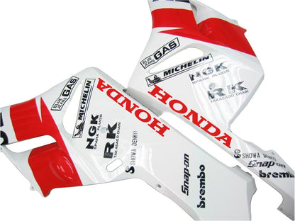 Amotopart Cladding Honda CBR1000RR 2004-2005 Cladding White Orange Repsol Racing Kit