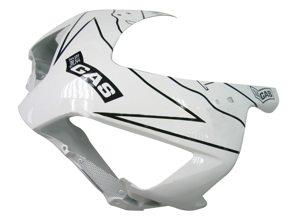 Amotopart rivestimento Honda CBR1000RR 2004-2005 rivestimento di rivestimento bianco kit di rivestimento di separazione in argento bianco