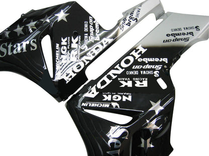 Amotopart rivestimento Honda CBR1000RR 2004-2005 Cladding Sevenstars Racing Black Fearing Kit