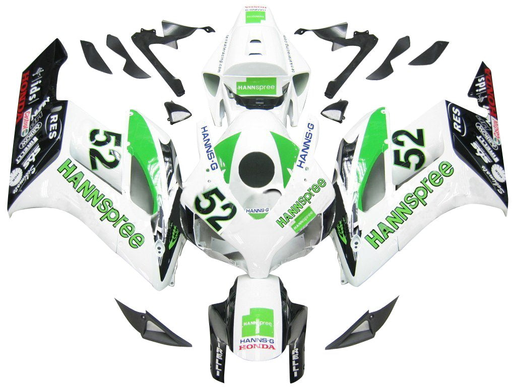 Amotopart Cladding Honda CBR1000RR 2004-2005 Cladding White? N. 52 Kit da corsa Hannspree