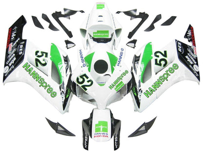 Amotopart Cladding Honda CBR1000RR 2004-2005 Cladding White? N. 52 Kit da corsa Hannspree