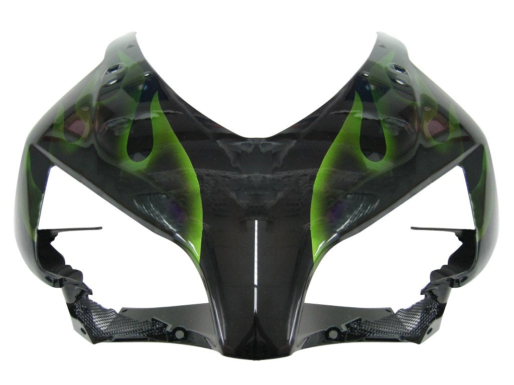 AMOPART PREFERITIVI HONDA CBR1000RR 2004-2005 KIT SPORTS FLAME DELLA FLAME DEDUTTIVE BLACK & GREEN DEDUT