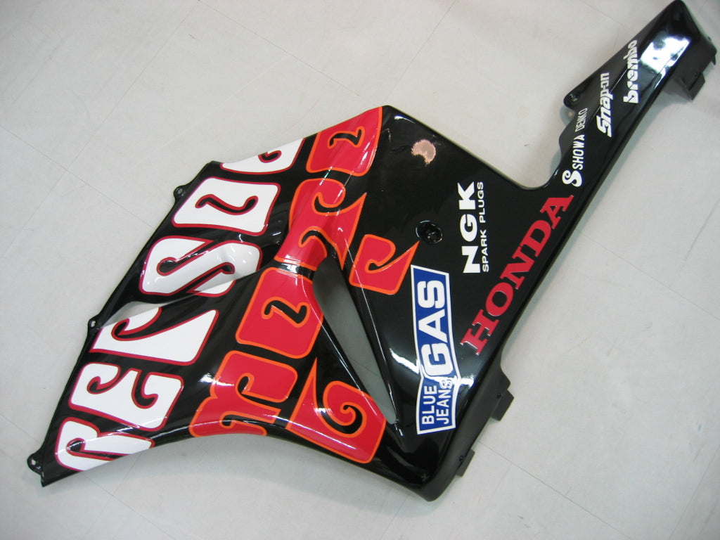 Carene 2004-2005 Honda CBR 1000 RR Nero Verde Valentino Rossi Generico