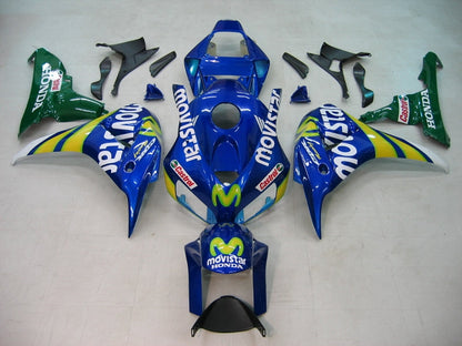 Carene 2006-2007 Honda CBR 1000 RR Blu &amp; Verde Movistar Generico