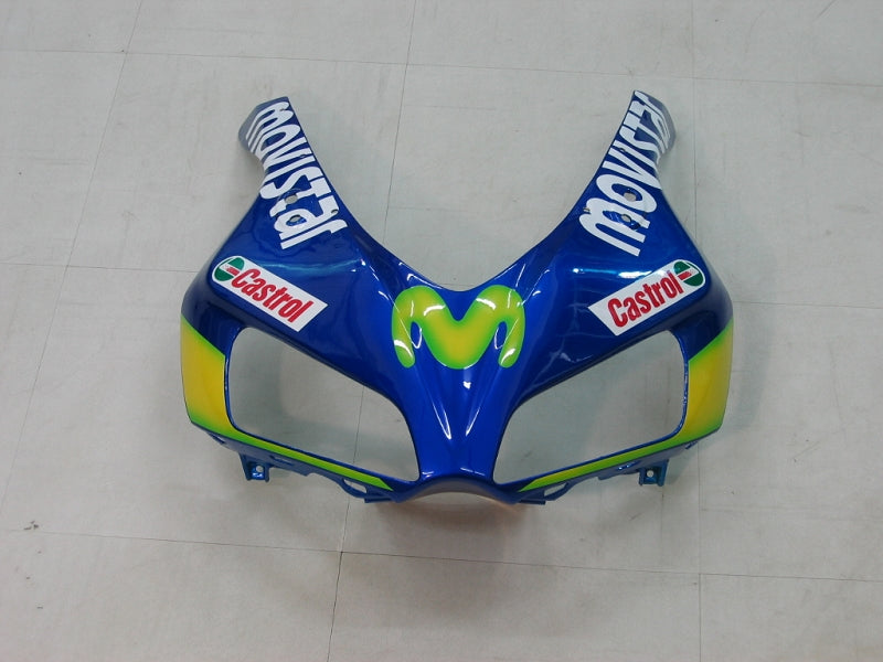 Carene 2006-2007 Honda CBR 1000 RR Blu &amp; Verde Movistar Generico