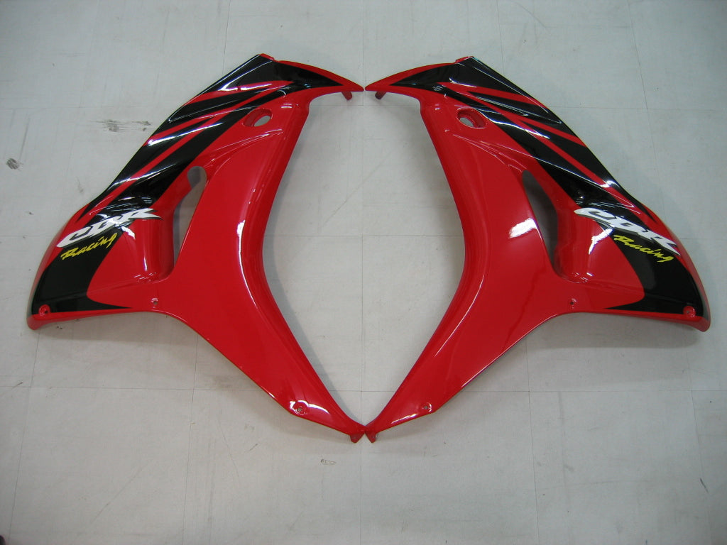 Amotopart 2006-2007 Honda CBR1000 Cladding Red & Black Kit