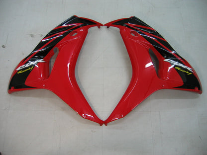 Amotopart 2006-2007 Honda CBR1000 Cladding Red & Black Kit