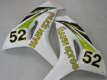 Amotopart Cladding Honda CBR1000RR 2006-2007 Cladding White? N. 52 Kit da corsa Hannspree