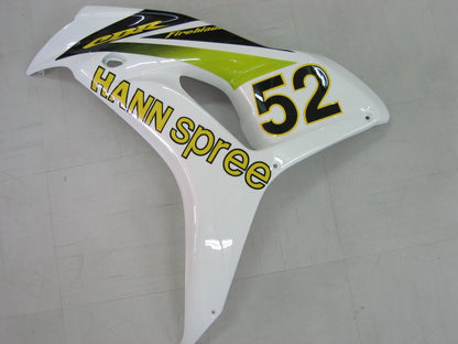 Amotopart Cladding Honda CBR1000RR 2006-2007 Cladding White? N. 52 Kit da corsa Hannspree