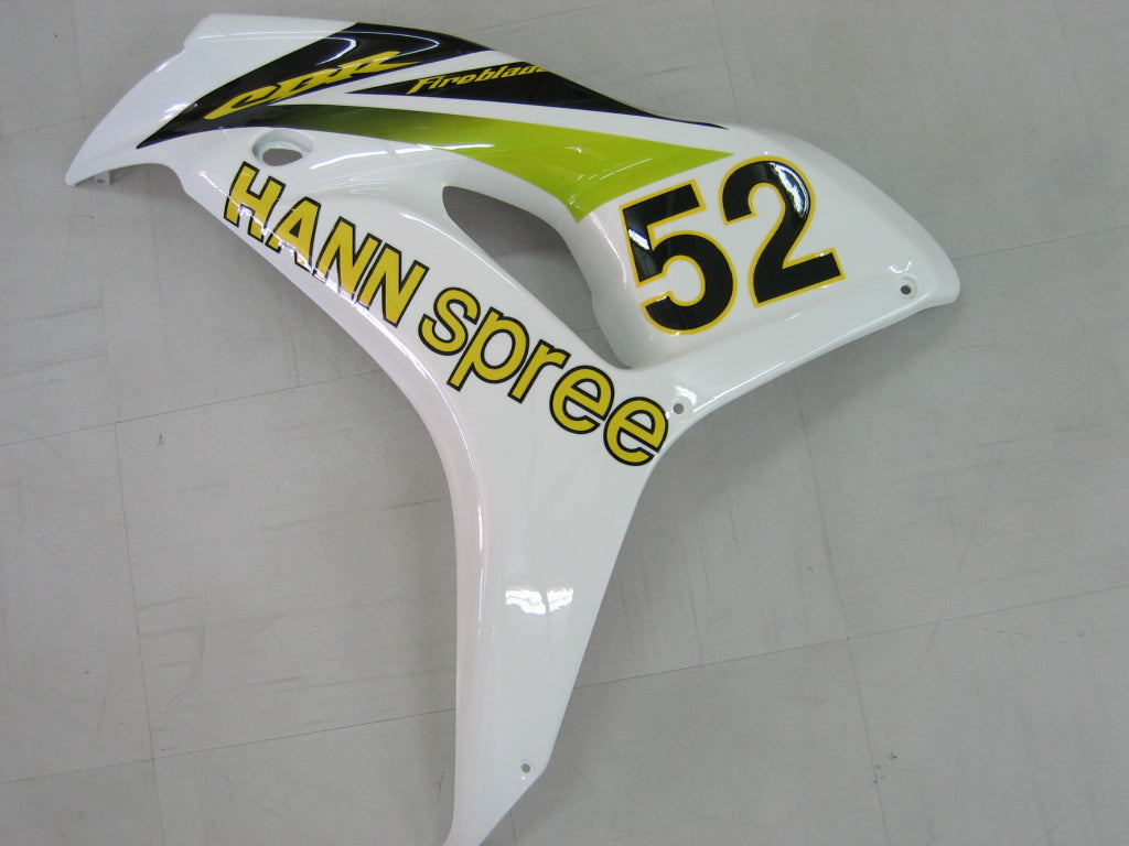 Carene 2006-2007 Honda CBR 1000 RR Bianco No.52 Hannspree Generico