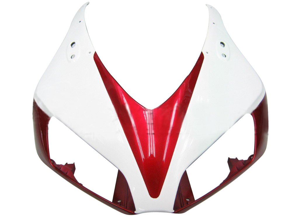 Amotopart Cladding Honda CBR1000RR 2006-2007 Clearing White & Cherry Red Honda Racing Kit