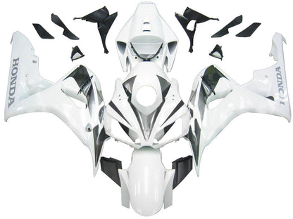 Amotopart favoriti Honda CBR1000RR 2006-2007 Cladding White? e kit kit di corse CBR d'argento