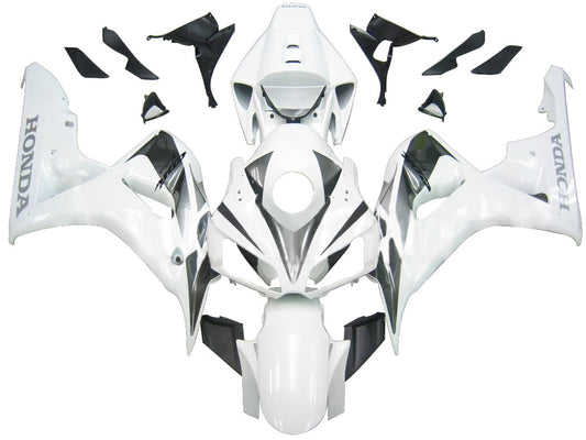 Carene 2006-2007 Honda CBR 1000 RR Bianco &amp; Argento CBR Generic