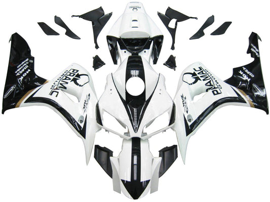 Amotopart favoriti Honda 1000RR 2006-2007 Cladding White? e kit di memoria di corse Black CBR