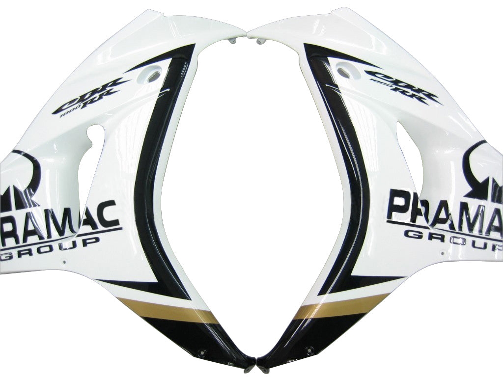 Carene 2006-2007 Honda CBR 1000 RR Bianco &amp; Nero CBR Racing Generico