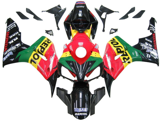 Carene 2006-2007 Honda CBR 1000 RR Rosso Giallo Verde CBR Generic