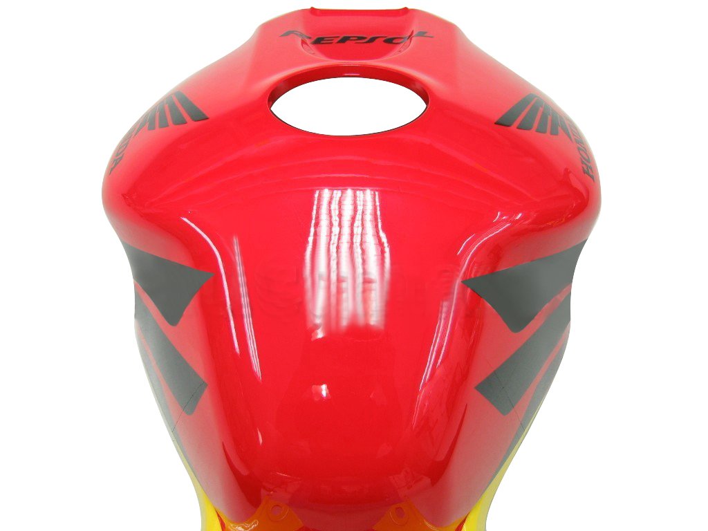 Amotopart Cladding Honda 1000RR 2006-2007 Pulizia del kit di camminata di corse CBR giallo rosso verde