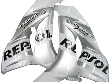 Amotopart Cladding Honda CBR1000RR 2006-2007 Cladding White & Silver Repsol Racing Acceping Kit