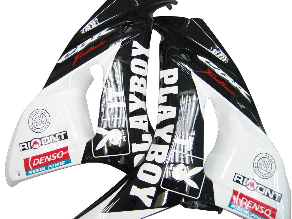 Amotopart favoriti Honda CBR1000RR 2006-2007 Cleaning White & Black Playboy Kit Kit da corsa