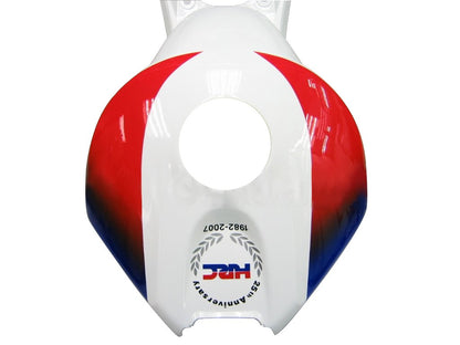 Amotopart Cladding Honda CBR1000RR 2006-2007 Cladding Red White? Kit di memoria di corse HRC blu