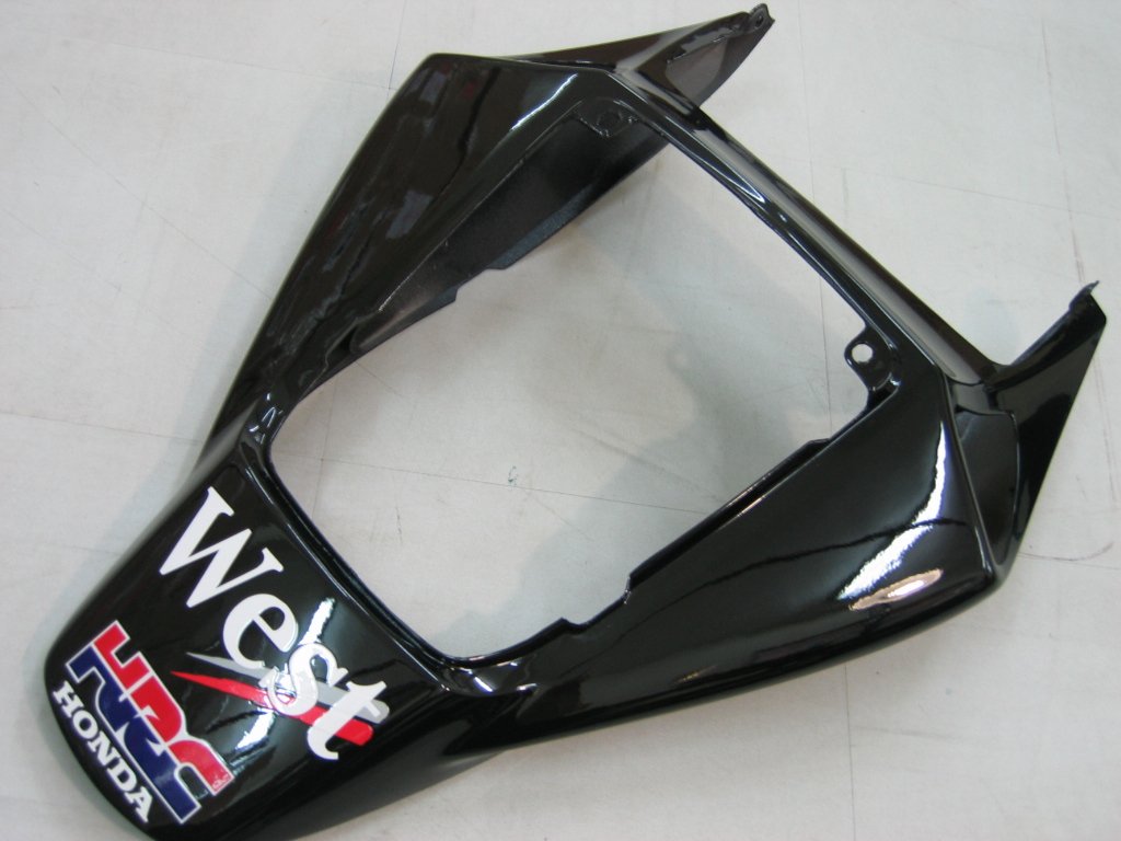 Amotopart rivestimento Honda CBR1000RR 2006-2007 Verupril West Racing Black Desolate Kit