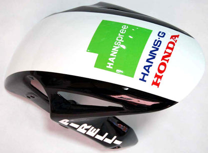 Carene 2008-2011 Honda CBR 1000 RR Bianco Verde Hannspree Racing Generico