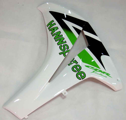 Carene 2008-2011 Honda CBR 1000 RR Bianco Verde Hannspree Racing Generico