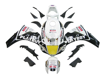 Carene 2008-2011 Honda CBR 1000 RR Nero Bianco Playboy Generico