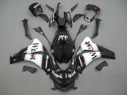 Carene 2008-2011 Honda CBR 1000 RR Black West Racing Generico