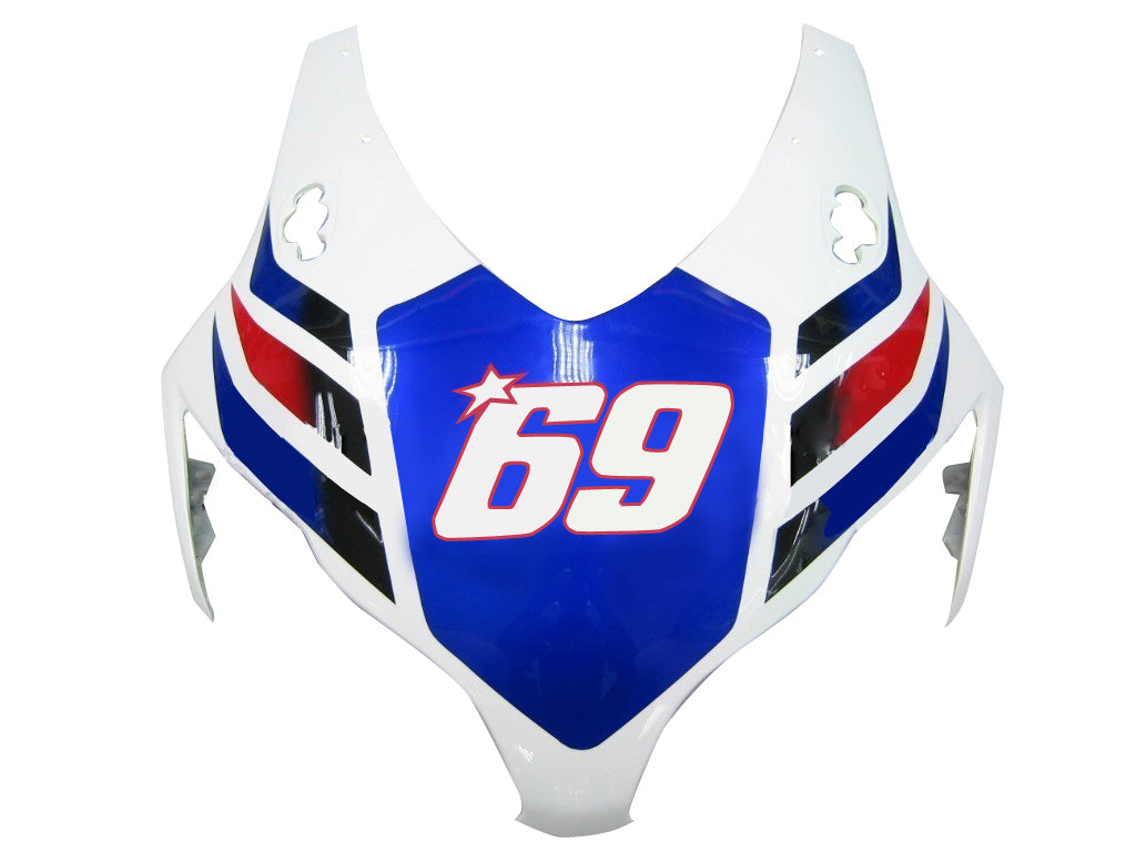 Carene 2008-2011 Honda CBR 1000 RR Rosso Bianco Blu Star Racing Generico