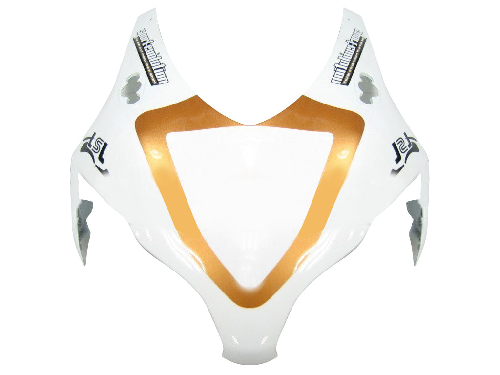 Carene 2008-2011 Honda CBR 1000 RR White &amp; Gold Sport-Evo Racing Generic