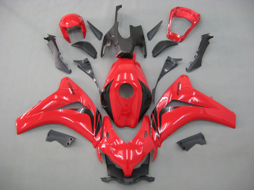 Carene 2008-2011 Honda CBR1000 RR Rosso &amp; Nero CBR Racing Generico