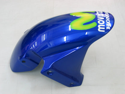 Carene 2003-2004 Honda CBR 600 RR Blu &amp; Verde Movistar Generico