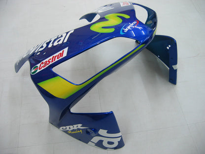 Carene 2003-2004 Honda CBR 600 RR Blu &amp; Verde Movistar Racing Generico