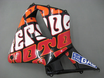 Carene 2003-2004 Honda CBR 600 RR Giallo Nero Valentino Rossi Repsol Moto Racing Generico