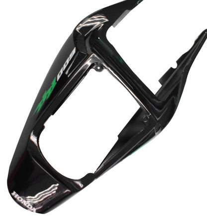 Carene 2003-2004 Honda CBR 600 RR Black &amp; Green Flame Racing Generico