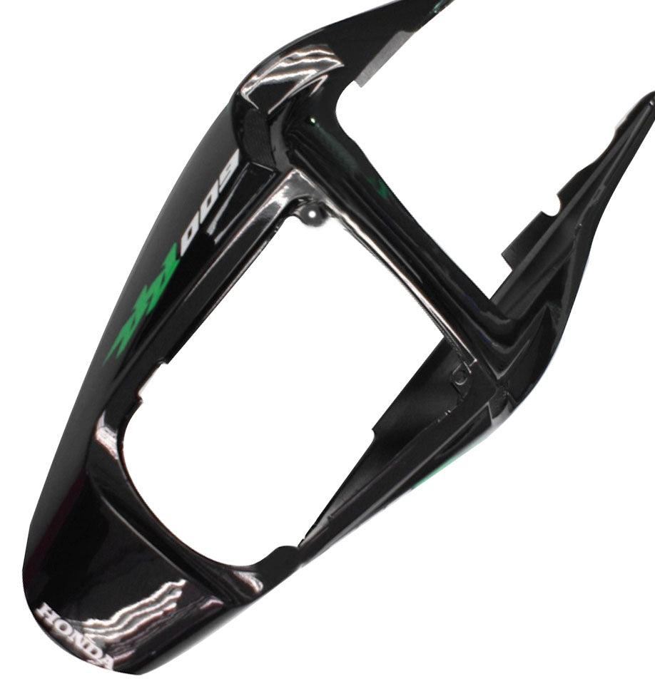 Carene 2003-2004 Honda CBR 600 RR Black &amp; Green Flame Generico