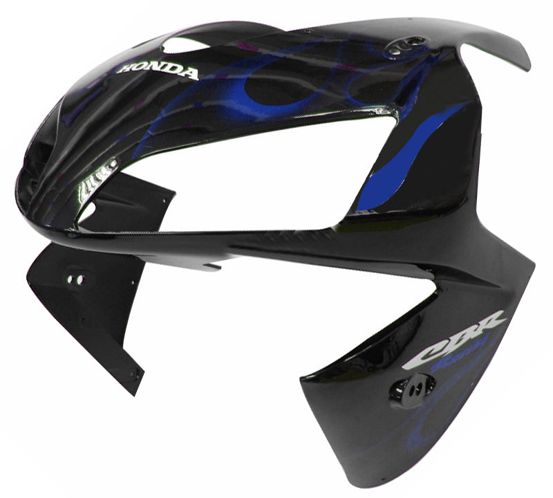 Carene 2003-2004 Honda CBR 600 RR Black &amp; Blue Flame Generico