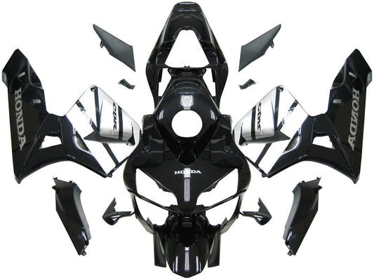 Amotopart 2003-2004 CBR600 Honda Cladding Black Kit