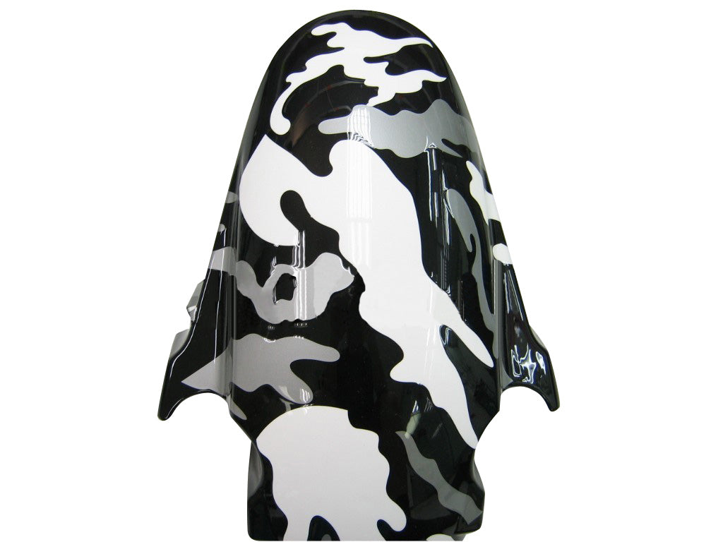 Carene 2003-2004 Honda CBR 600 RR Blk Wht Silver Camouflage Generico